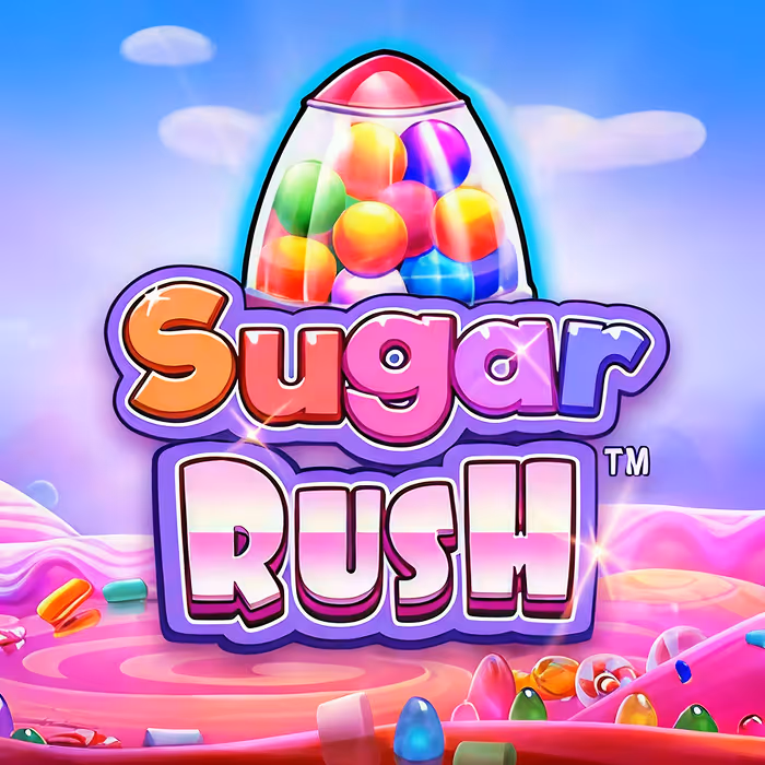 Sugar Rush slot game - vibrant slot with cluster pays and free spins feature